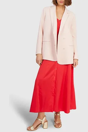 ICODE Fresh Pink Coat With Gold Lurex