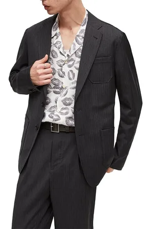 AllSaints Yakushi Blazer Charcoal
