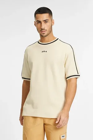 Fila Tanggu Dropped Shoulder Tee Whitecap Gray