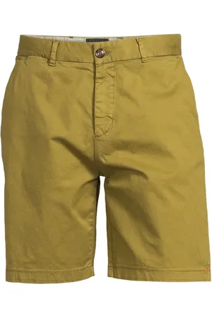 Scotch&Soda Stuart Garment-dyed Pima Cotton-blend Short Lizard