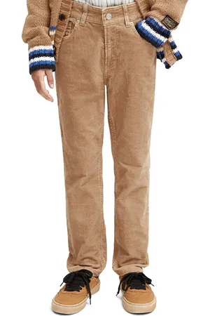 Scotch&Soda Dean Loose Tapered Jeans In Corduroy Colours Sand