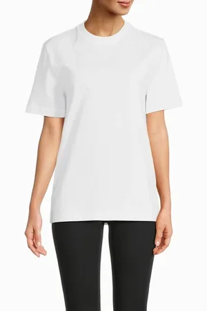 Helmut Lang Logo Tee Cotton White