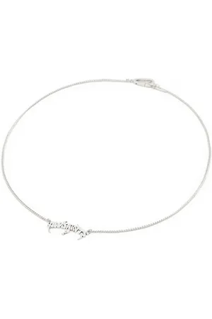 AllSaints Phang Necklace Warm Silver