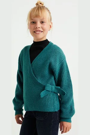 WE Fashion Cardigan Petrol