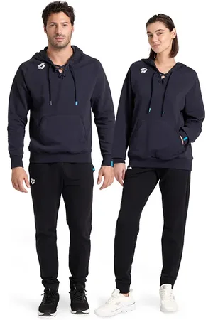 Arena Team Hooded Sweat Laced Navy-lace