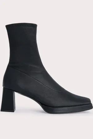 By Far 14cm Boot - Black Black