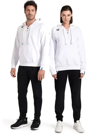 Arena Team Hooded Sweat Laced White-lace