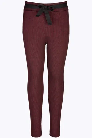BY-BAR Girls Jette Pant Tweed Wine
