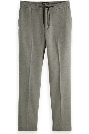 Scotch&Soda Warren- Wool-blend Jogger Grey Melange