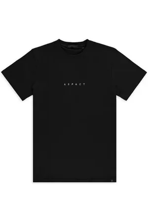 Aspact Embroidery Tee Black