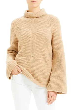 THEORY Moving Rib Tneck.cam Light Natural