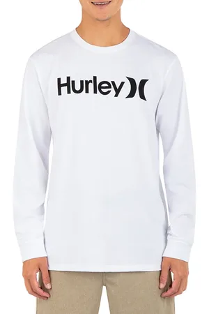 Hurley Evd One And Only Solid Long Sleeve White