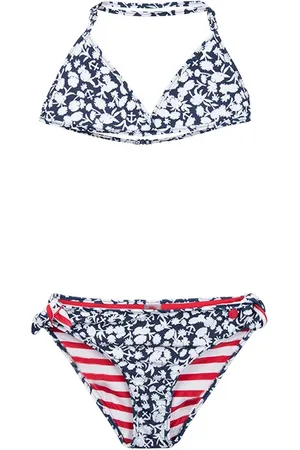 Scotch&Soda Reversible Printed Bikini Anchor Floral Night
