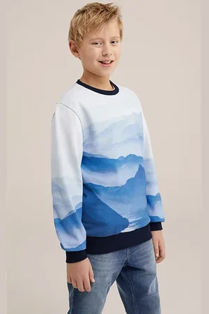 WE Fashion Sweater Blue