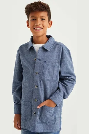 WE Fashion Shirt Blue