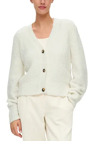QS by s.Oliver Cardigan Offwhite