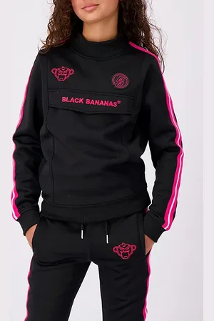 Black Bananas Mia Tracktop Black