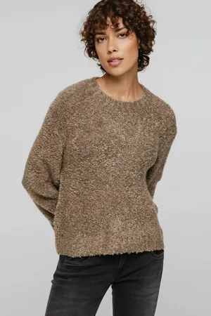 Bella Dahl Long Sleeve Crew Sweater Rustic Oak