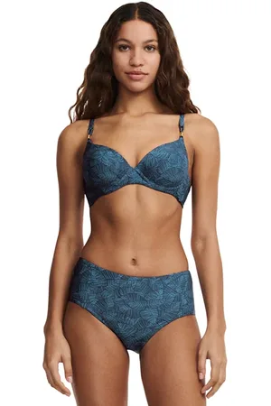 Femilet Sw Bo. Full Brief Std High W. Blue Plams