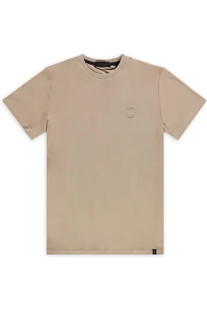 Aspact Leather Tee Taupe