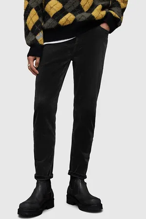 AllSaints Dean Cord Washed Black