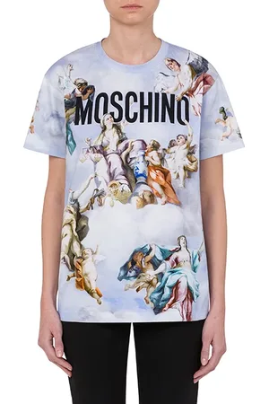 Moschino Fresco Print T-shirt Blue