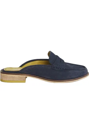 White Stuff Backle Suede Loafer Dark Navy