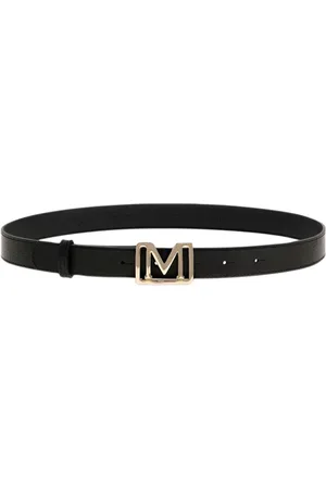 Guess GUESS Manuela Leather Belt Jet Black
