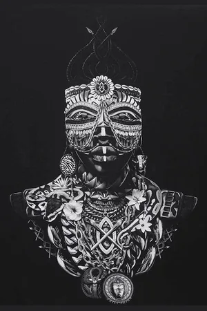 Daily paper Black Ancestor Lavay Scarf