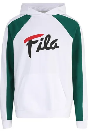 Fila Linsengericht Blocked Hoody Bright White-aventurine