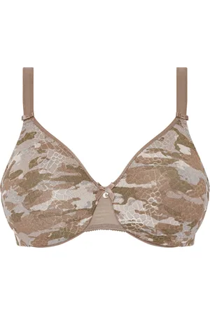 Chantelle C Magnifique - Very Covering Molded Bra Camo Print