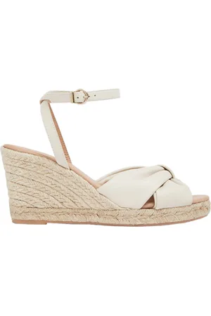 LK Bennett Angela Espadrilles Ecru