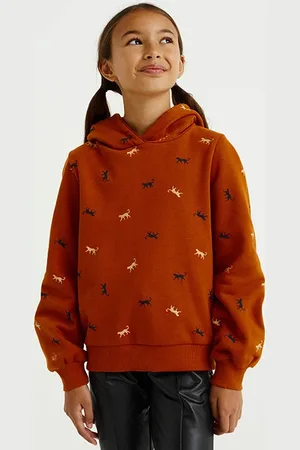 WE Fashion Sweater Orange