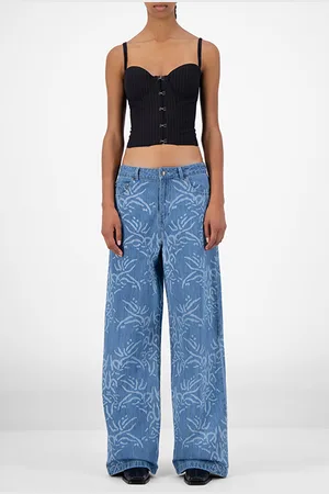 Daily paper Black Pinstripe Jazlin Top