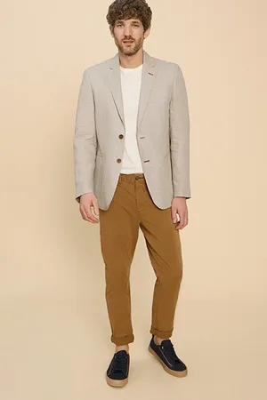 White Stuff Linen Blazer Natural White