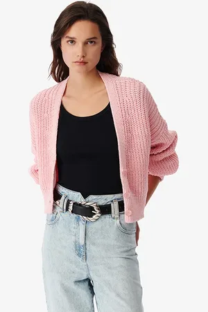 IRO Uberta Cardigan In Candy Pink