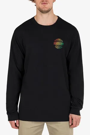 Hurley Evd Global Alert Long Sleeve Black