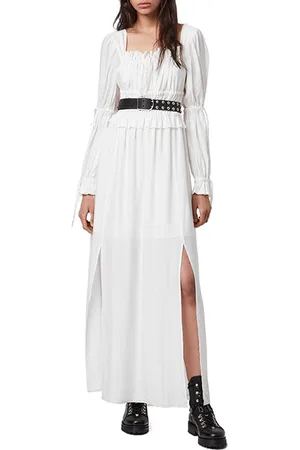 AllSaints Kimi Dress Chalk White