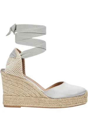 LK Bennett Esmerelda Espadrilles Light Grey