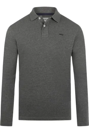 McGregor L/s Polo Dark Grey Melange