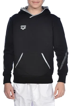 Arena Jr Tl Hoodie Black