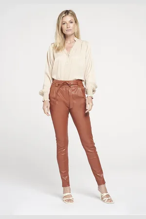 Ibana Paula Stretch Leather Terracotta