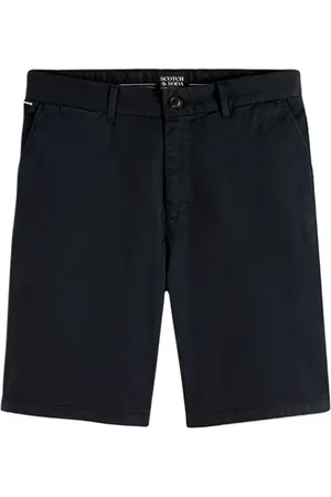 Scotch&Soda Stuart - Garment Dye Pima Cotton Short Navy