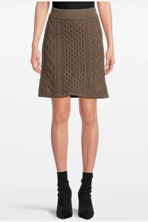 Axel Arigato Routine Cable Skirt Brown