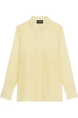 The Kooples Long Sleeved Shirt Light Yellow