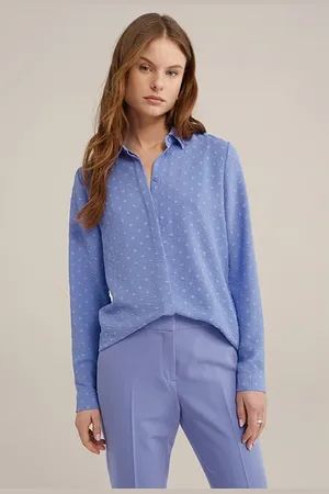 WE Fashion Blouse Pastel Blue