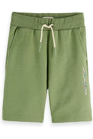 Scotch&Soda Organic Cotton Sweat Shorts Military
