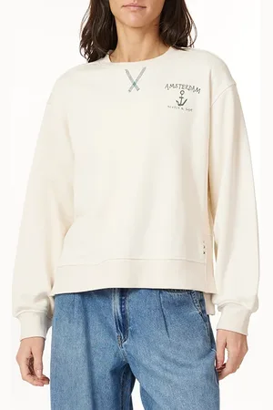 Scotch&Soda Sweatshirt White Cap Grey