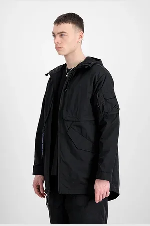 Alpha Industries Utility Fishtail Jacket Uv Black