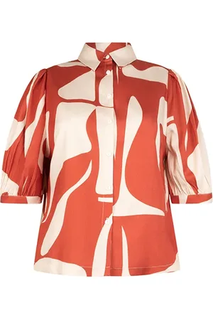 ANOTHER LABEL Lierre Shirt Graphic Ginger